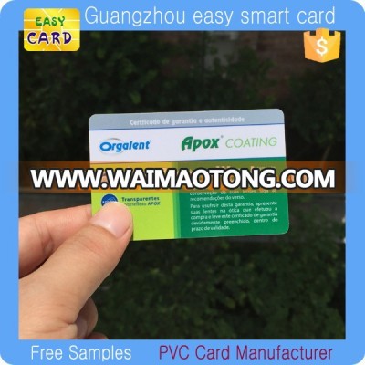 Customized printing paper card/ paper business card/ paper repaid scratch card