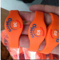 Waterproof smart card 125Khz EM rfid silicone wristband