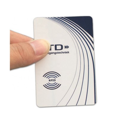 Customized printing ISO14443A Plastic NFC rfid hotel key card