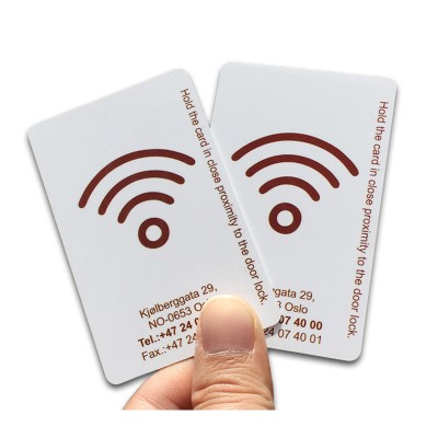 Custom artwork printing contactless rfid smart NFC paper card