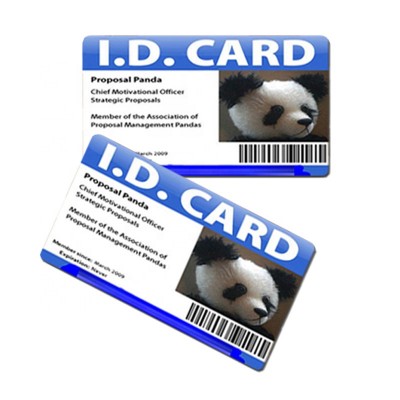 Customized printing Plastic PVC custom ID card