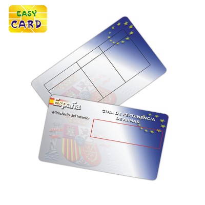 CR80 credit card size inkjet printale plastic PVC ID card maker