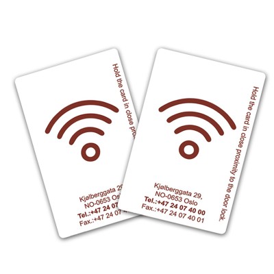 Customized printing plastic HF and UHF dual frequency rfid card