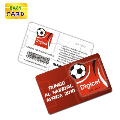 Custom printing football  plastic PVC Sport club membership business sports cards